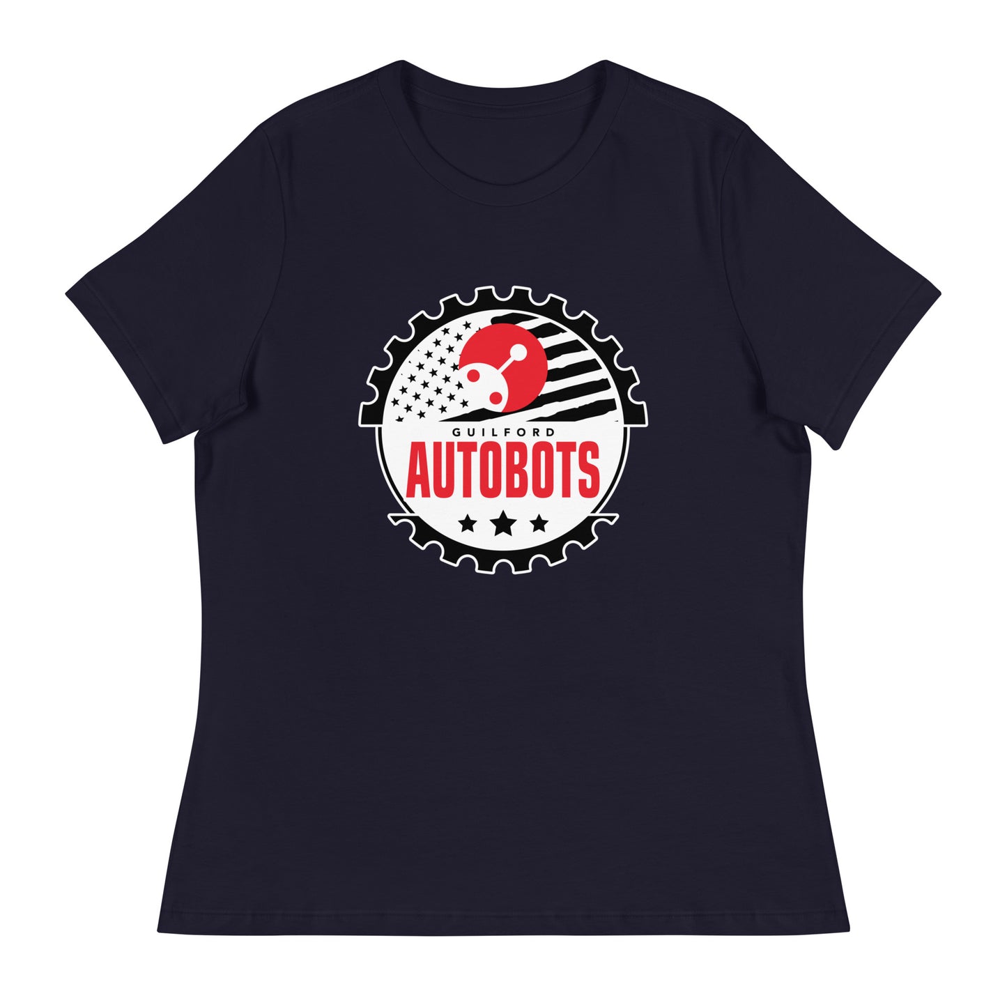 Performance | Women's Relaxed T Shirt | Guilford Autobots | Emblem Logo