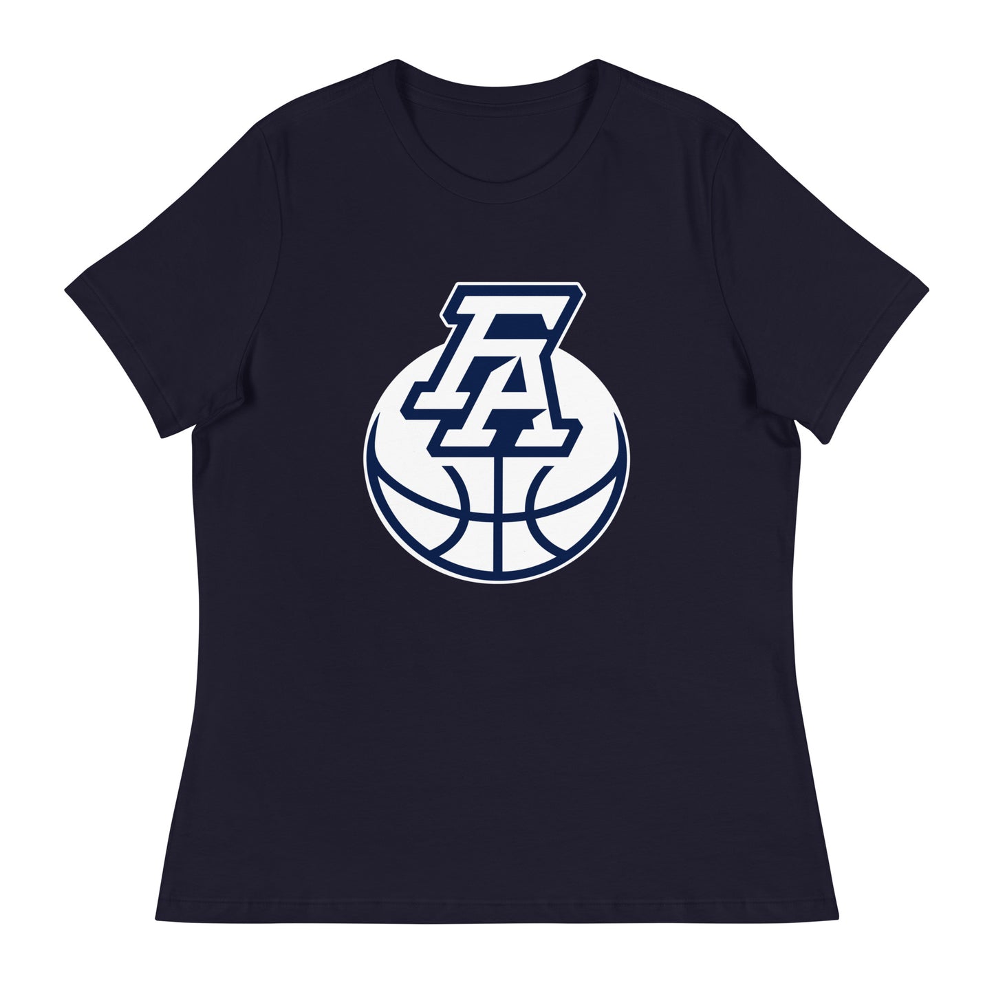 Performance | Women's Relaxed T Shirt | FA Basketball | Crest Logo