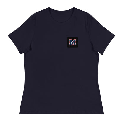 Performance | Women's Relaxed T Shirt | Michigan Select Baseball | M Lettermark Logo