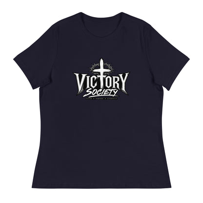 Performance | Women's Relaxed T Shirt | Victory Society | Valor Heritage Alliance Logo
