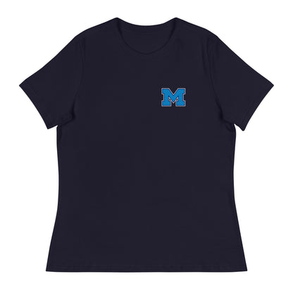 Performance | Women's Relaxed T Shirt | Medfield Softball | Lettermark Logo
