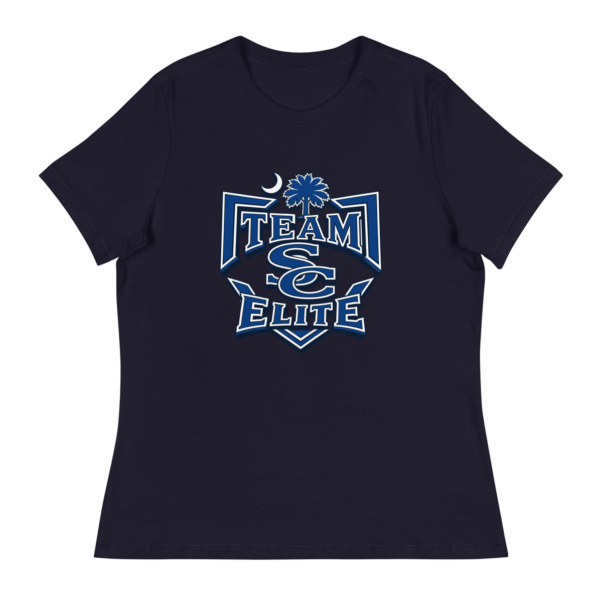 Performance | Women's Relaxed T Shirt | TEAM SC ELITE | Emblem Logo
