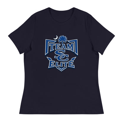 Performance | Women's Relaxed T Shirt | TEAM SC ELITE | Emblem Logo