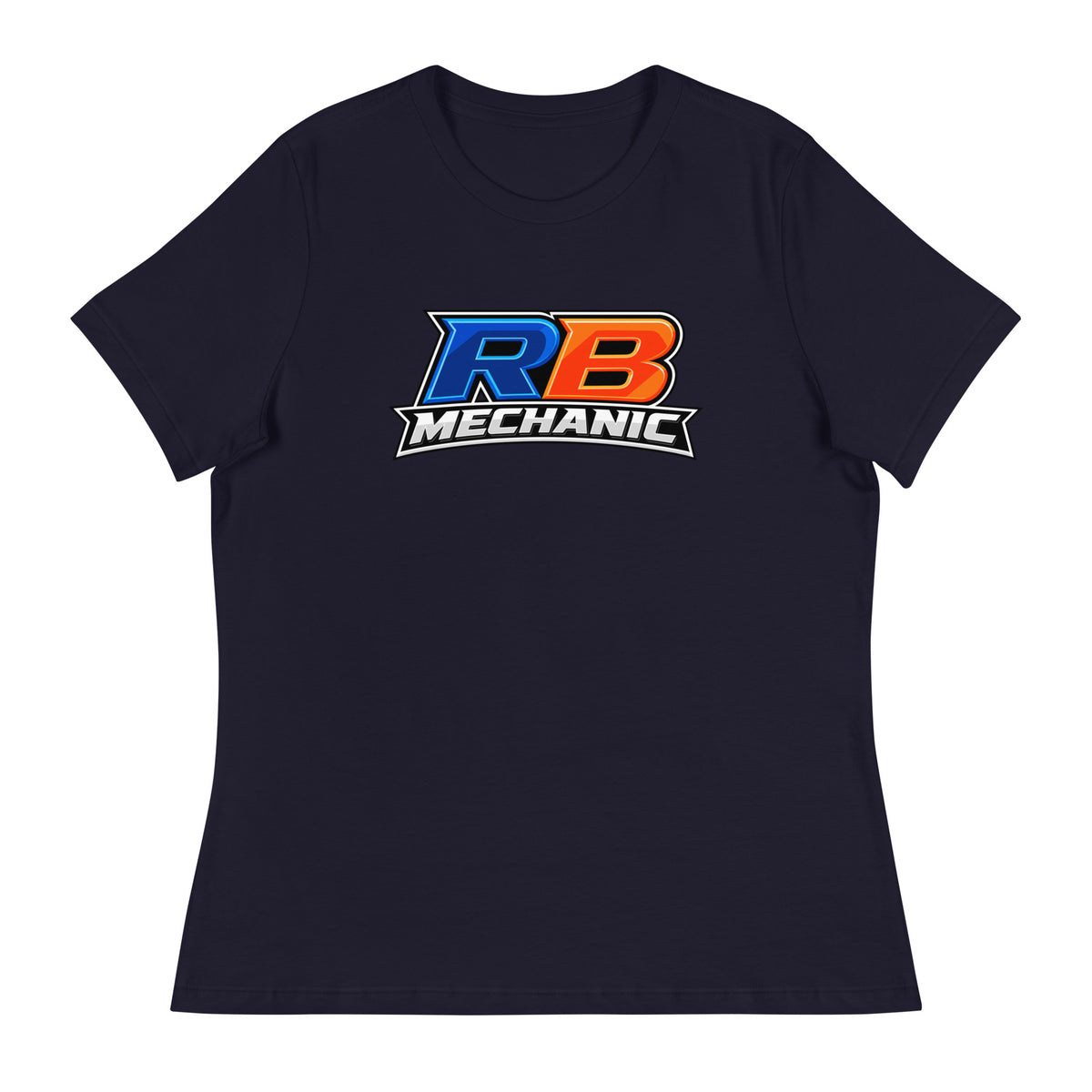 Performance | Women's Relaxed T Shirt | RB Mechanic | Crest Logo
