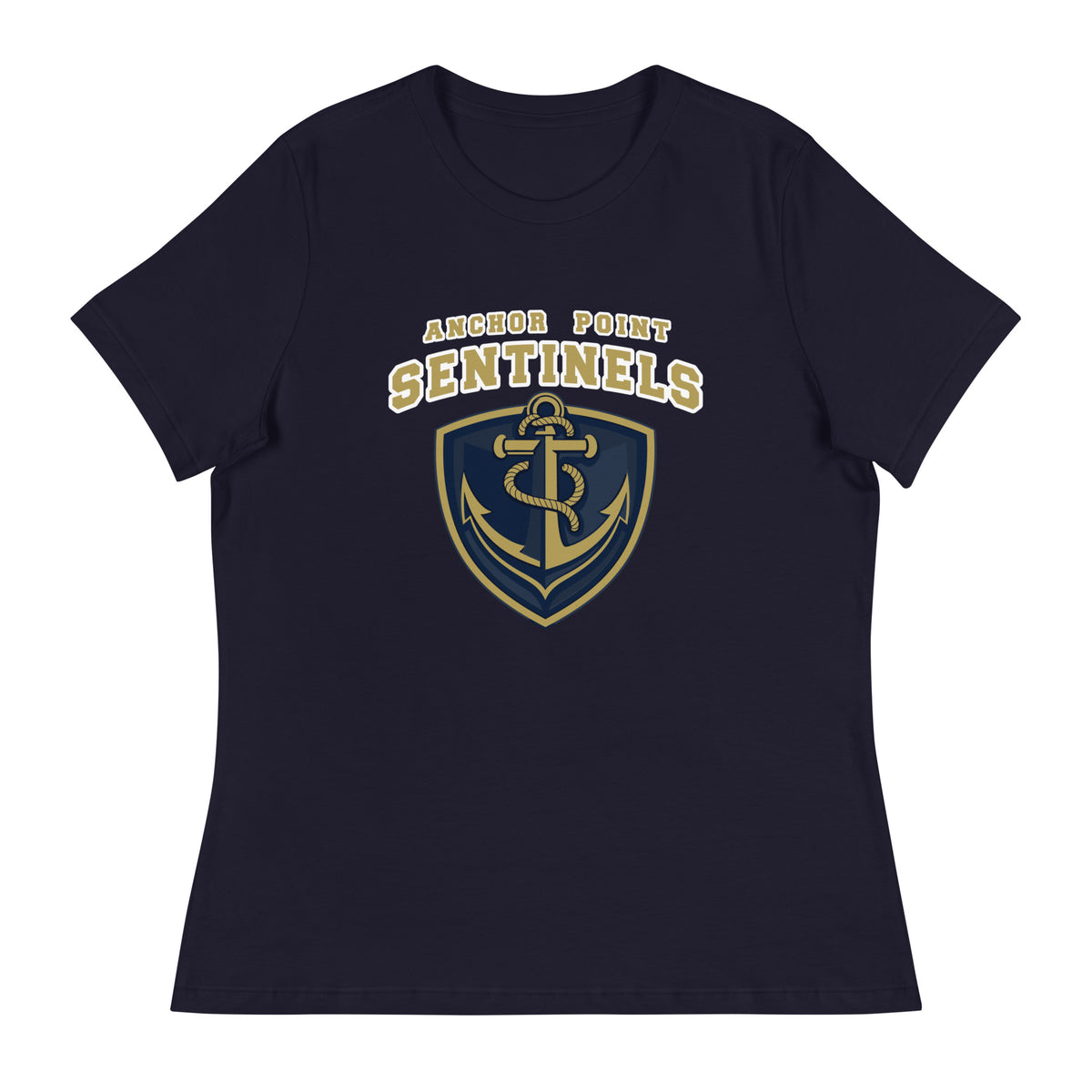 Performance | Women's Relaxed T Shirt | Anchor Point | Crest Logo