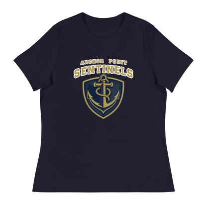 Performance | Women's Relaxed T Shirt | Anchor Point | Crest Logo