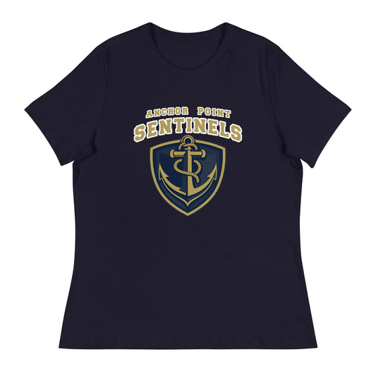 Performance | Women's Relaxed T Shirt | Anchor Point | Crest Logo