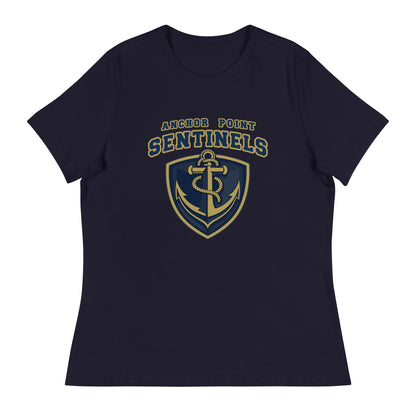 Performance | Women's Relaxed T Shirt | Anchor Point | Shield Logo