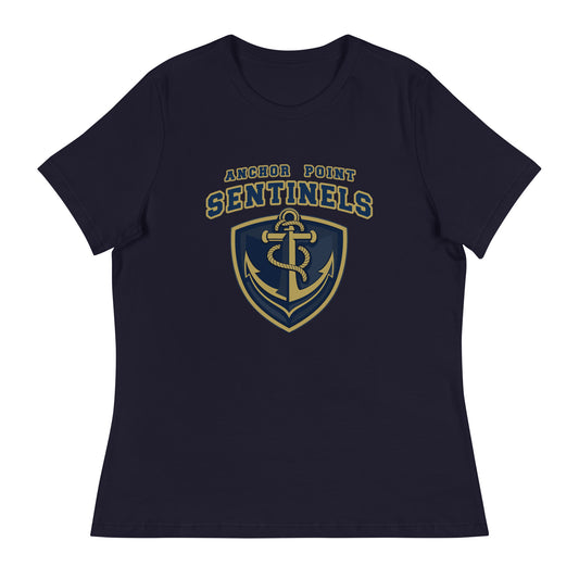 Performance | Women's Relaxed T Shirt | Anchor Point | Shield Logo