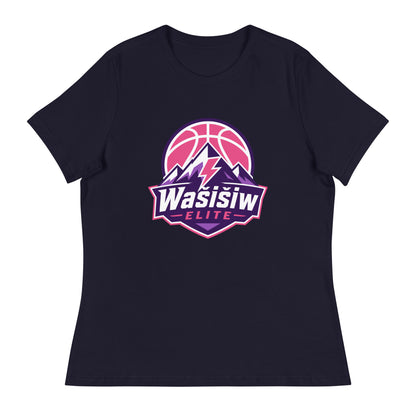 Performance | Women's Relaxed T Shirt | Wašišiw Elite | Emblem Logo
