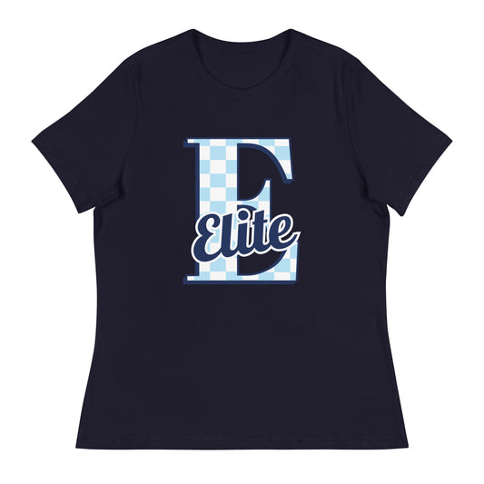 Performance | Women's Relaxed T Shirt | PV Elite 7U Baseball | Elite Mark Logo