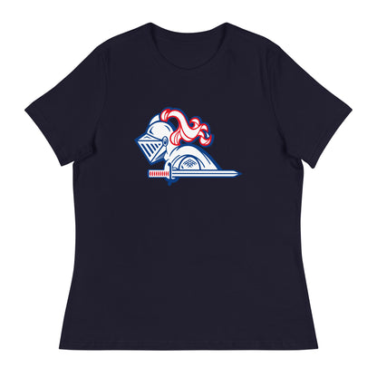 Performance | Women's Relaxed T Shirt | Kimball Cheer | Crest Logo