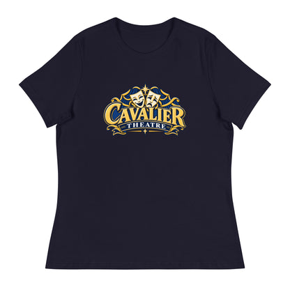 Performance | Women's Relaxed T Shirt | Cavalier Theatre Troupe | Emblem Logo