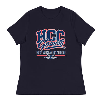 Performance | Women's Relaxed T Shirt | HCC Gymnastics | Apex Logo