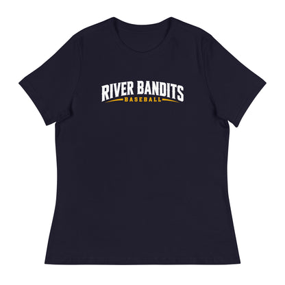 Performance | Women's Relaxed T Shirt | South Bend River Bandits | Lettermark Logo