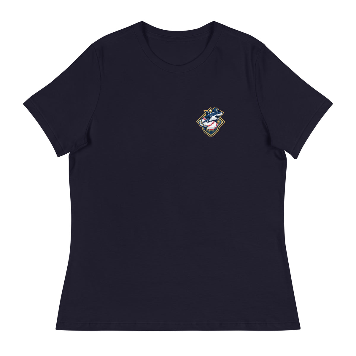 Performance | Women's Relaxed T Shirt | Sharks Diamond Sports | Vanguard Logo