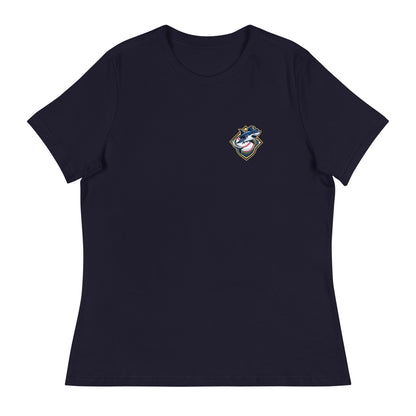 Performance | Women's Relaxed T Shirt | Sharks Diamond Sports | Vanguard Logo