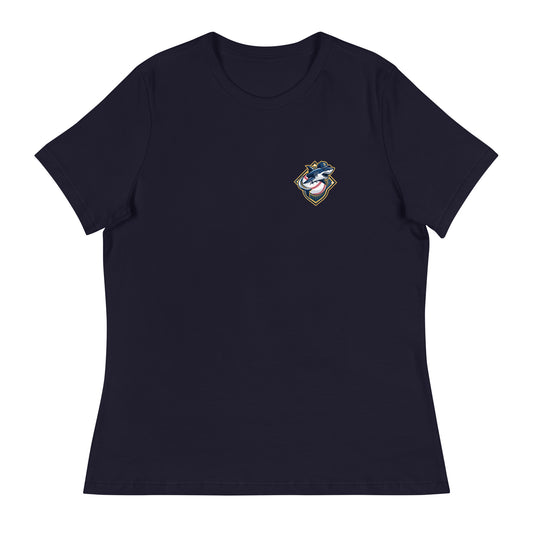 Performance | Women's Relaxed T Shirt | Sharks Diamond Sports | Vanguard Logo