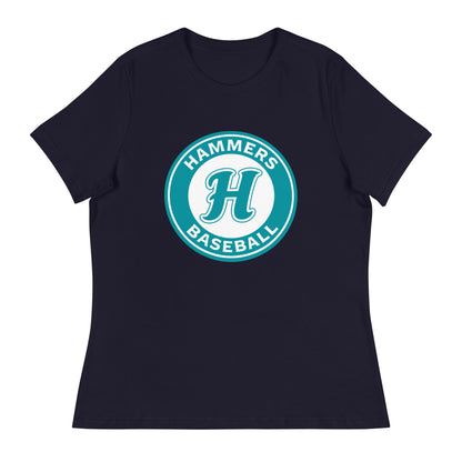 Performance | Women's Relaxed T Shirt | Hammers Baseball (10U) | Badge Logo
