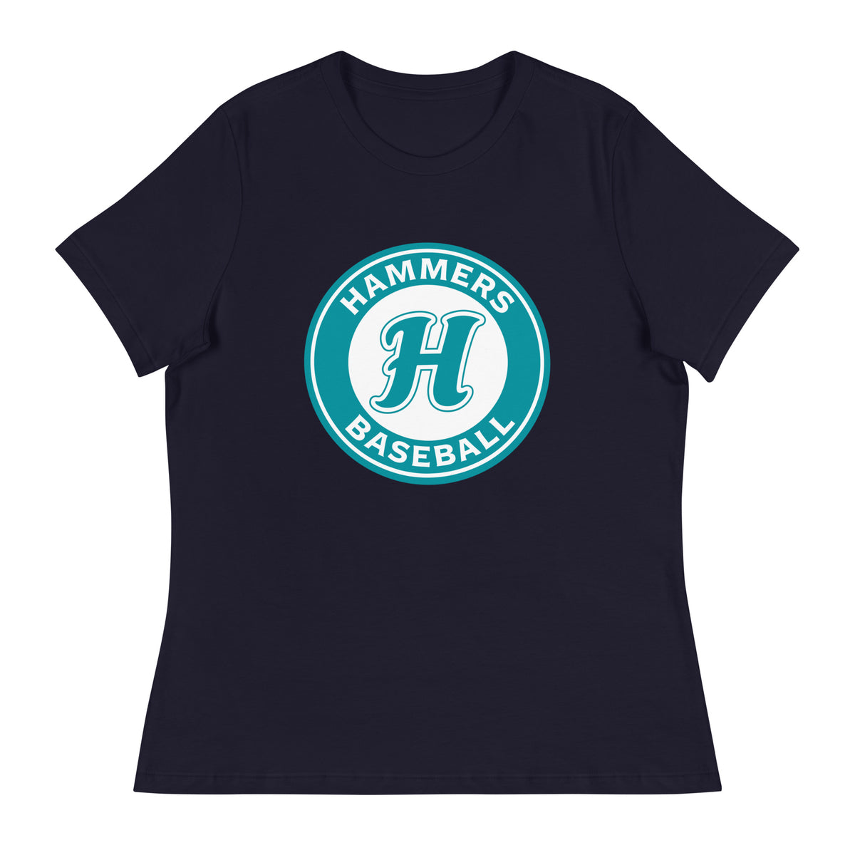 Performance | Women's Relaxed T Shirt | Hammers Baseball (10U) | Badge Logo