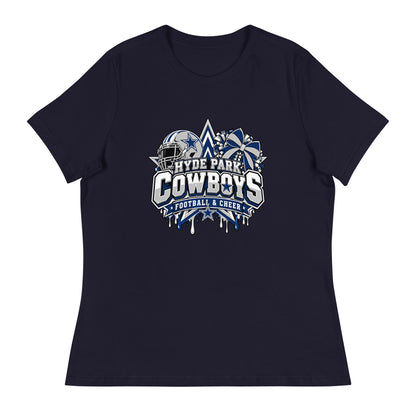 Performance | Women's Relaxed T Shirt | Hyde Park Cowboys | Crest Logo