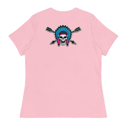 Performance | Women's Relaxed T Shirt | Savage Softball | Valor Logo