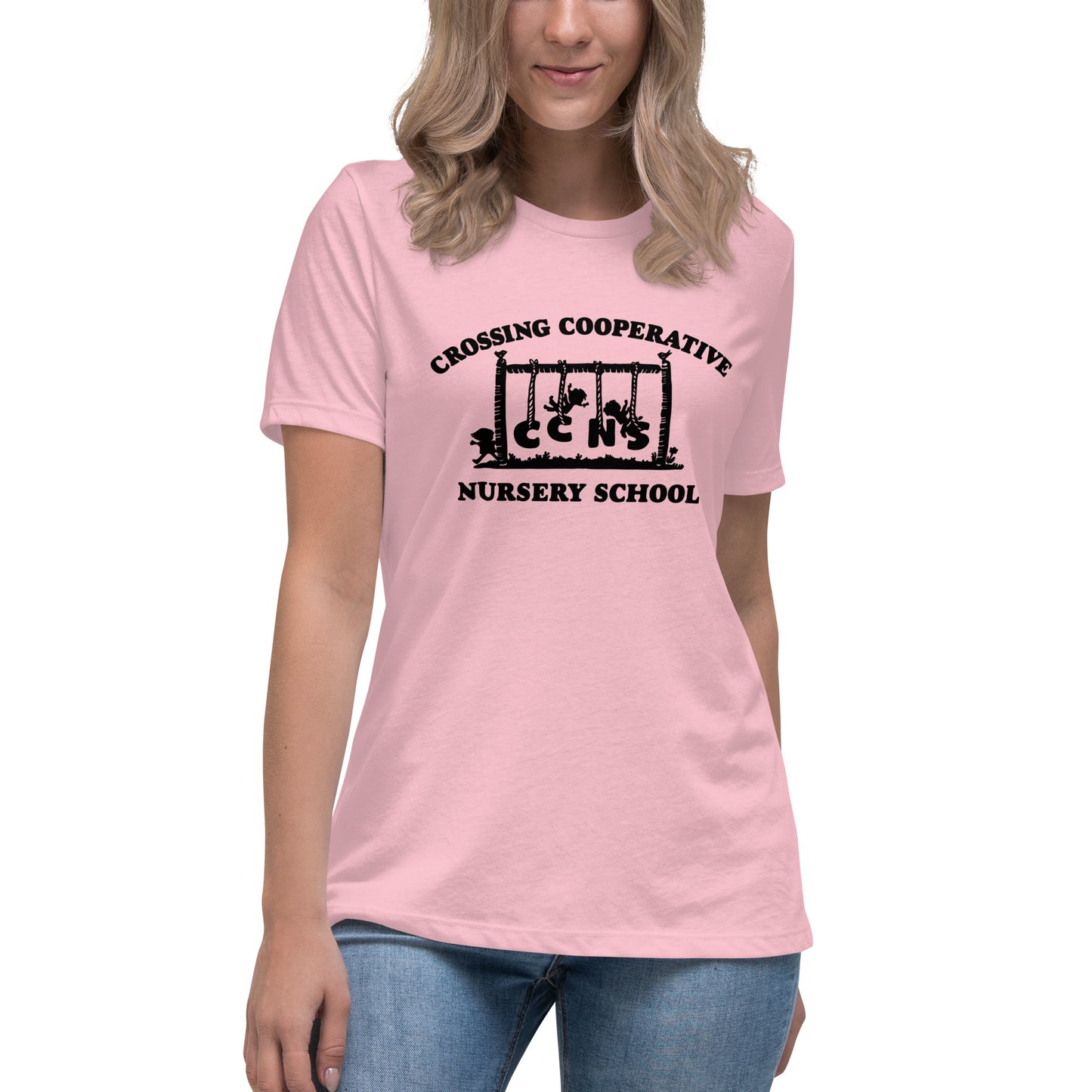 Performance | Women's Relaxed T Shirt | CCNS | Swing Logo