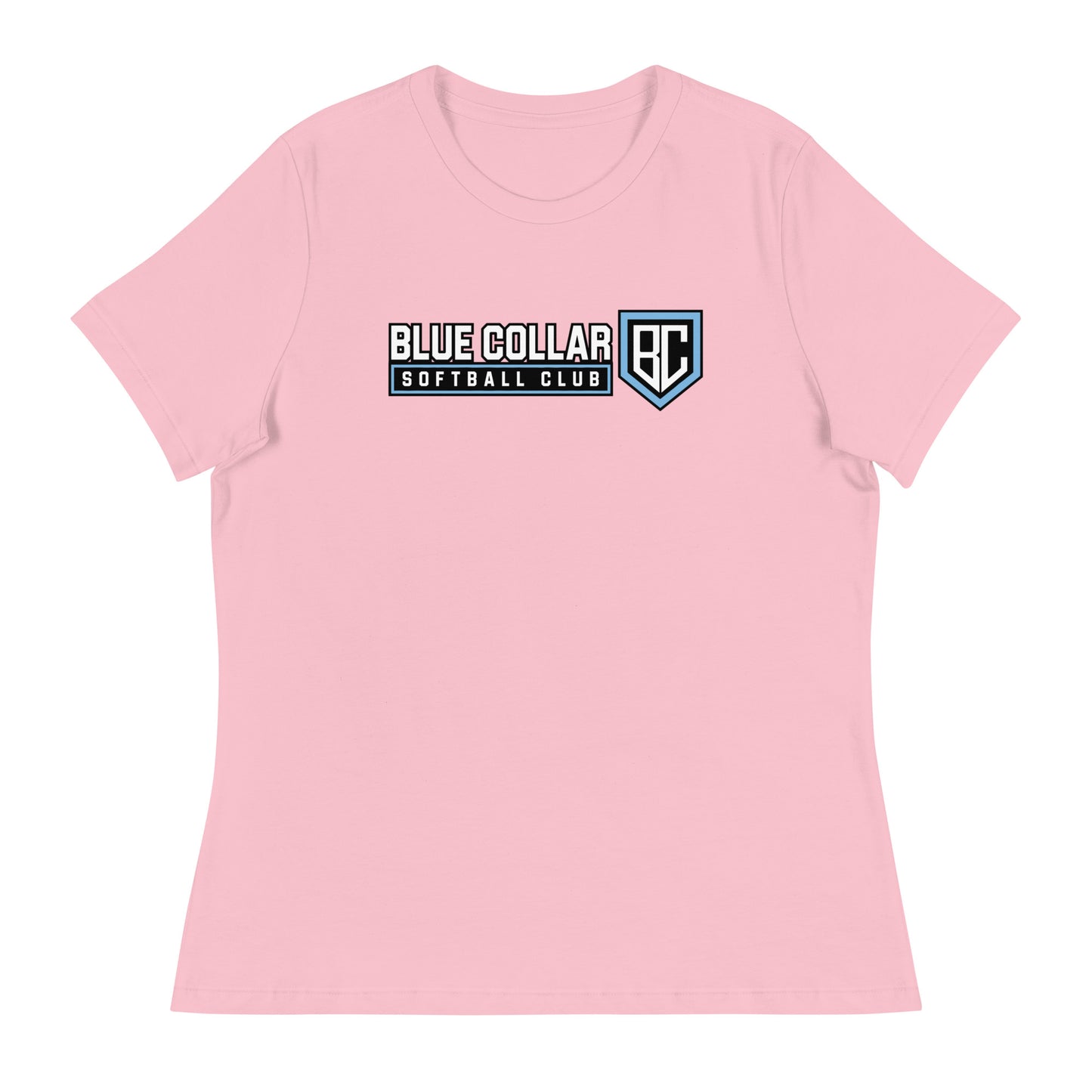 Performance | Women's Relaxed T Shirt | Blue Collar Softball 2034 | Vanguard Logo