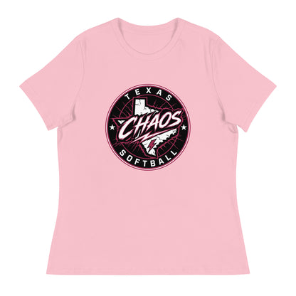 Performance | Women's Relaxed T Shirt | Texas Chaos | Badge Logo