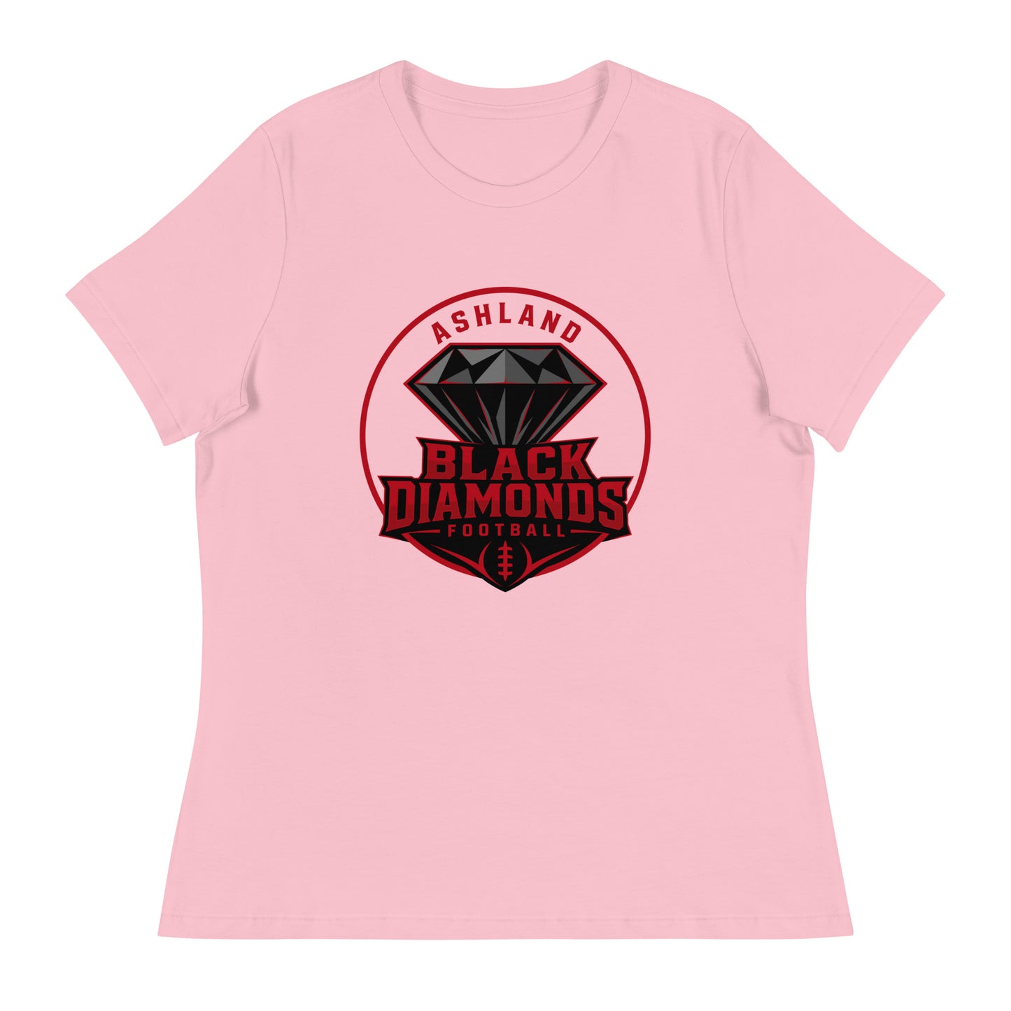 Performance | Women's Relaxed T Shirt | Ashland Black Diamonds | Badge Logo