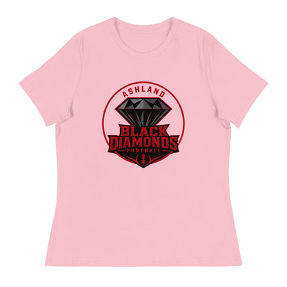 Performance | Women's Relaxed T Shirt | Ashland Black Diamonds | Badge Logo