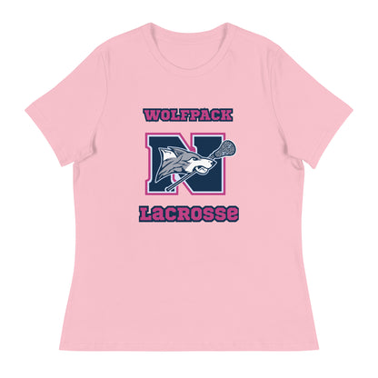 Performance | Women's Relaxed T Shirt | North Paulding Lacrosse | Apex Logo