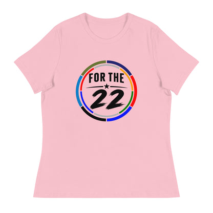 Performance | Women's Relaxed T Shirt | For the 22 | Honor Athletics Logo