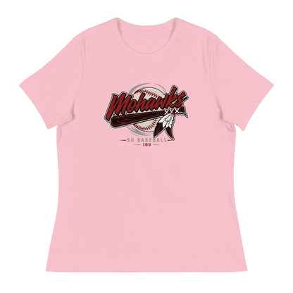 Performance | Women's Relaxed T Shirt | Mohawks | Vanguard Logo