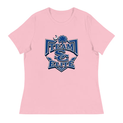 Performance | Women's Relaxed T Shirt | TEAM SC ELITE | Emblem Logo