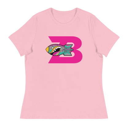 Performance | Women's Relaxed T Shirt | Buffalo Bomb Squad 12u Softball | Lettermark Logo