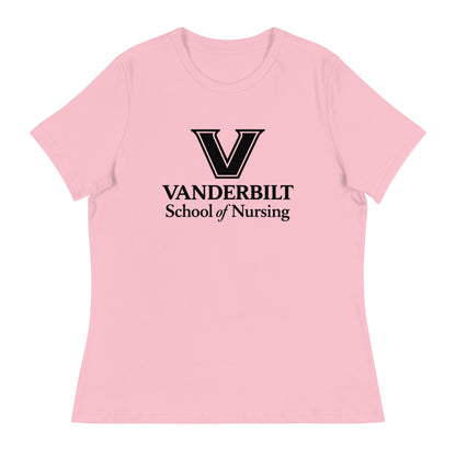 Performance | Women's Relaxed T Shirt | Grand View University Nursing | Crest Logo