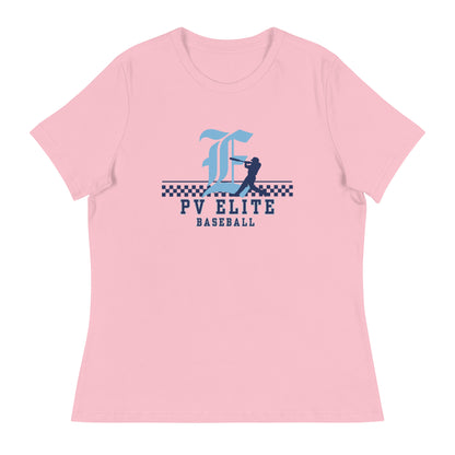 Performance | Women's Relaxed T Shirt | PV Elite 7U Baseball | Valor Logo