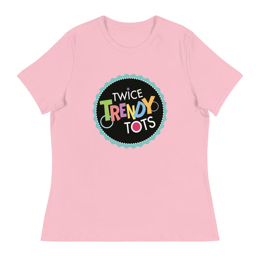 Performance | Women's Relaxed T Shirt | Twice Trendy Tots | Badge Logo