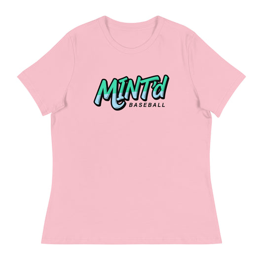 Performance | Women's Relaxed T Shirt | MINT'd Baseball | Crets Logo