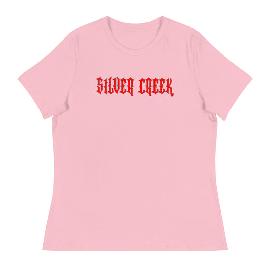 Performance | Women's Relaxed T Shirt | Silver Creek 12U Schreiber | Modern Script Logo