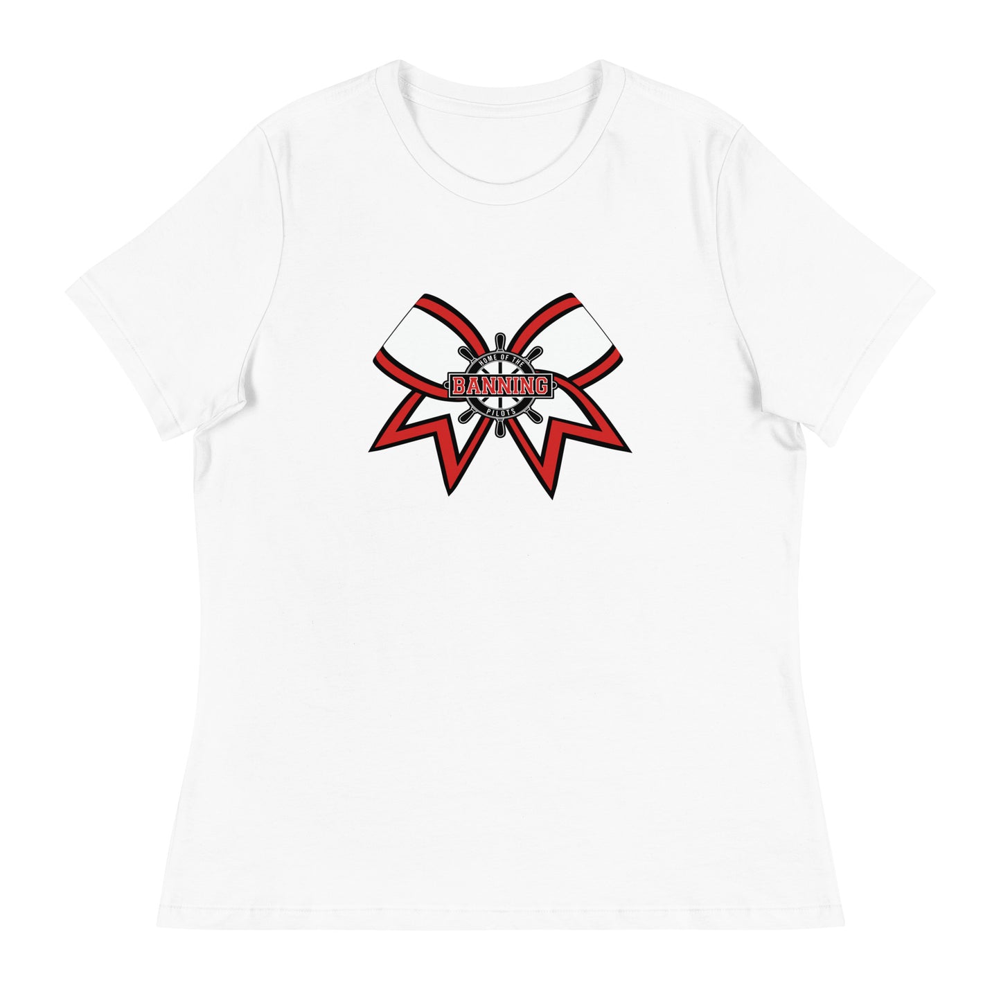 Performance | Women's Relaxed T Shirt | BHS Coed Cheer | Bow Logo