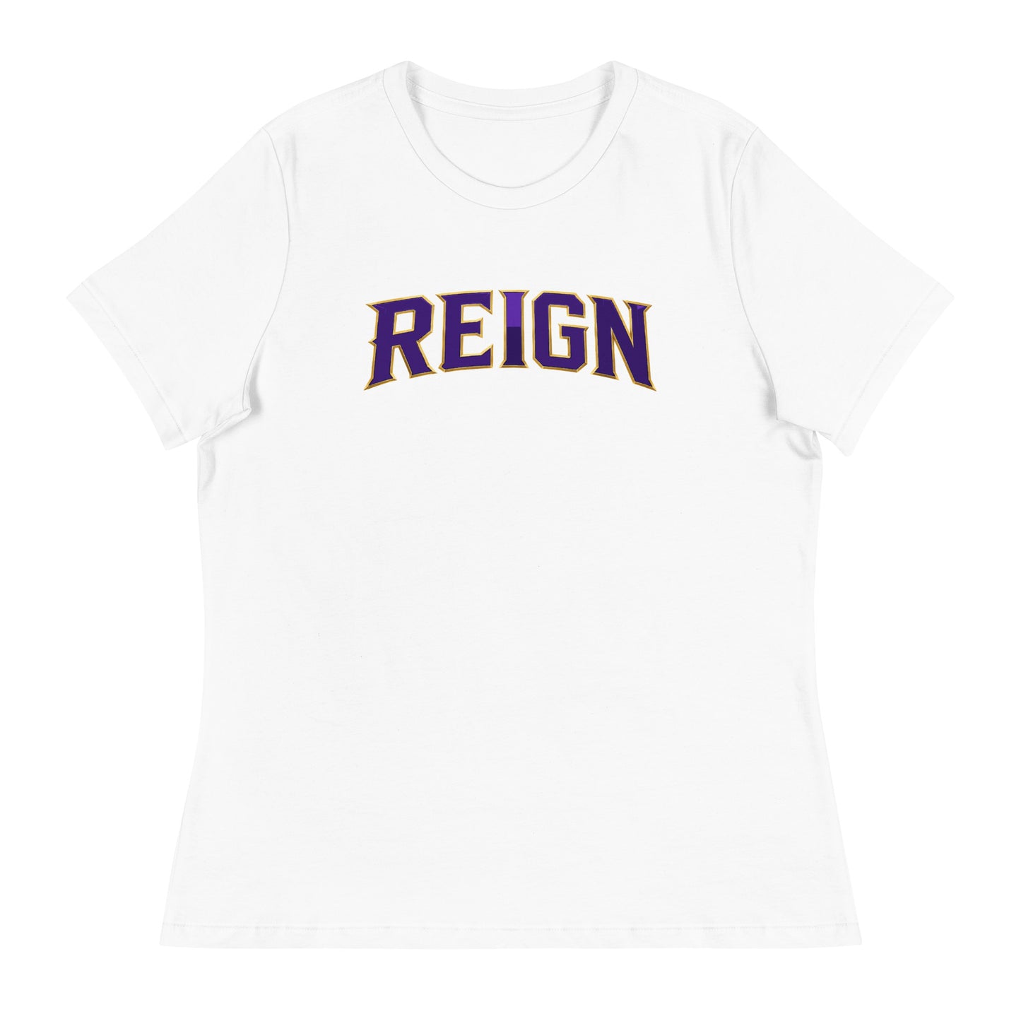 Performance | Women's Relaxed T Shirt | REIGN 10U Softball | Script Logo