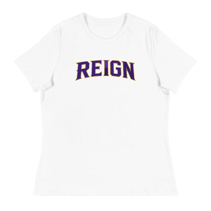 Performance | Women's Relaxed T Shirt | REIGN 10U Softball | Script Logo