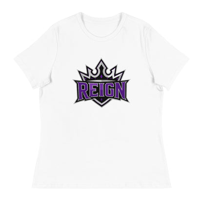 Performance | Women's Relaxed T Shirt | REIGN 10U Softball | Emblem Logo