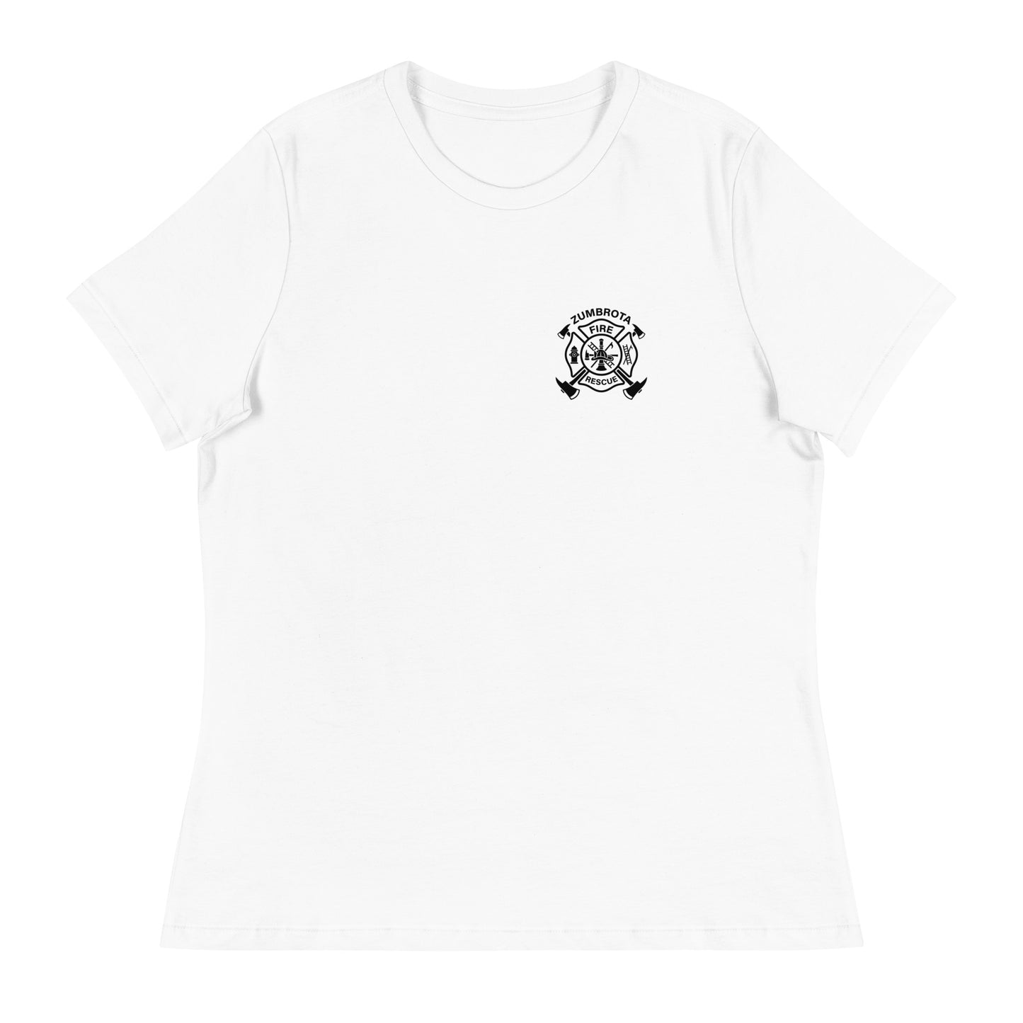 Performance | Women's Relaxed T Shirt | Zumbrota Fire Department | Badge Logo