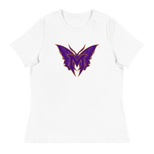 Performance | Women's Relaxed T Shirt | SoCal Monarchs | Crest Logo