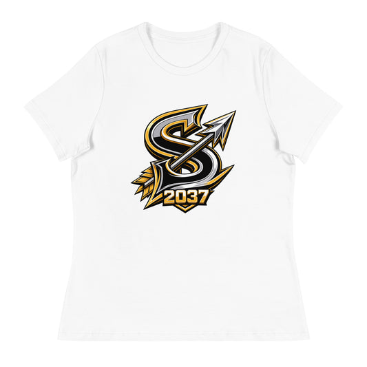 Performance | Women's Relaxed T Shirt | 2037 Sachem Arrows | Arrowhead Crest Logo
