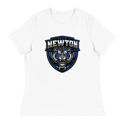 Performance | Women's Relaxed T Shirt | Newton Youth football league | Shield Logo