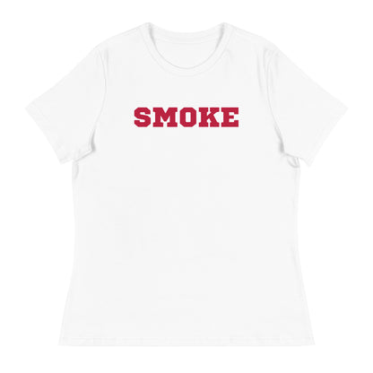 Performance | Women's Relaxed T Shirt | Smoke 14U Softball | Modern Script Logo